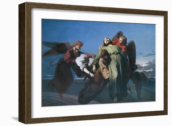 Christian Martyrs Carried by the Angels into Heaven, 1851-Domenico Morelli-Framed Giclee Print