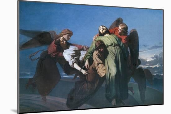 Christian Martyrs Carried by the Angels into Heaven, 1851-Domenico Morelli-Mounted Giclee Print