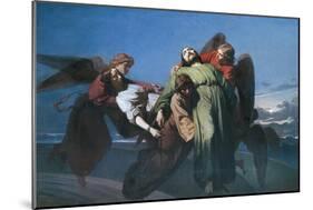 Christian Martyrs Carried by the Angels into Heaven, 1851-Domenico Morelli-Mounted Giclee Print
