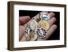 Christian medals, Saint Gervais, Haute Savoie, France-Godong-Framed Photographic Print