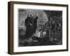 Christian Missionaries Interrupting a Human Sacrifice, 1878-J Christie-Framed Giclee Print