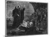 Christian Missionaries Interrupting a Human Sacrifice, 1878-J Christie-Mounted Giclee Print