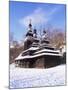 Christian Orthodox Wooden Church of St. Michael from the 18th Century, Prague, Czech Republic-Richard Nebesky-Mounted Photographic Print