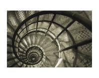 Spiral Staircase in Arc de Triomphe-Christian Peacock-Art Print