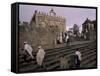 Christian Pilgrims, Easter Festival, Sainte Marie De Sion, Axoum, Tigre Region, Ethiopia-Bruno Barbier-Framed Stretched Canvas