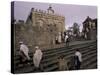 Christian Pilgrims, Easter Festival, Sainte Marie De Sion, Axoum, Tigre Region, Ethiopia-Bruno Barbier-Stretched Canvas