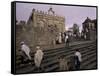 Christian Pilgrims, Easter Festival, Sainte Marie De Sion, Axoum, Tigre Region, Ethiopia-Bruno Barbier-Framed Stretched Canvas