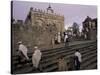 Christian Pilgrims, Easter Festival, Sainte Marie De Sion, Axoum, Tigre Region, Ethiopia-Bruno Barbier-Stretched Canvas