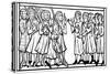 Christian Prisoners Taken During a Crusade, 13th Century-null-Stretched Canvas