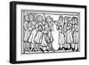 Christian Prisoners Taken During a Crusade, 13th Century-null-Framed Giclee Print