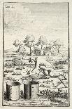 Gardener Hoeing, Pub. Erfurt in Thuringia, 1753-55-Christian Reicharts-Giclee Print