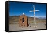 Christian Sanctuary on a Mountain Pass Near Mendoza, Argentina, South America-Michael Runkel-Framed Stretched Canvas