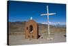 Christian Sanctuary on a Mountain Pass Near Mendoza, Argentina, South America-Michael Runkel-Stretched Canvas