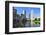 Christian Science Plaza in Midtown Boston with Urban City View and Water Reflection.-Songquan Deng-Framed Photographic Print