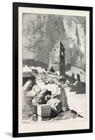 Christian Tower at the Deyr-El-Bahree, Egypt, 1879-null-Framed Giclee Print