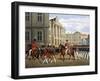 Christian VIII of Denmark at Amalienborg in 1848-Andreas Herman Hunaeus-Framed Giclee Print