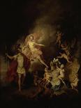 Venus and Aeneas-Christian W.e. Dietrich-Mounted Giclee Print