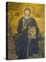 Christian Wall Mosaic. Hagia Sophia. Istanbul. Turkey-Tom Norring-Stretched Canvas