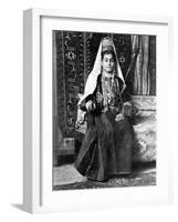 Christian Woman in a Wedding Dress, Palestine, 1936-Donald Mcleish-Framed Giclee Print