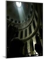 Christian Worshippers Attend Orthodox Good Friday Procession at Church of Holy Sepulchre-null-Mounted Photographic Print