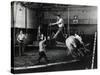 Christiani Family Practicing Their Bareback Riding Act-Gjon Mili-Stretched Canvas