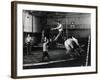 Christiani Family Practicing Their Bareback Riding Act-Gjon Mili-Framed Premium Photographic Print