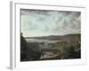 Christiania and surroundings from the Egeberget, 1818-Knud Geelmuyden Bull-Framed Giclee Print