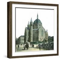 Christiania (Present Day Oslo, Norway), Church of the Trinity-Leon, Levy et Fils-Framed Photographic Print