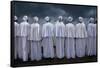 Christians at Timkat Festival, Adis Ababa, Ethiopia-Jaynes Gallery-Framed Stretched Canvas