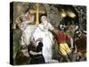 Christians in the Catacombs Arrested by Roman Soldiers-null-Stretched Canvas