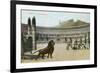 Christians vs. Lions, Roman Coliseum-null-Framed Art Print