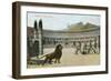 Christians vs. Lions, Roman Coliseum-null-Framed Premium Giclee Print