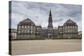 Christiansborg Castle Seat of the Danish Parliament, Copenhagen, Denmark, Scandinavia, Europe-Michael Runkel-Stretched Canvas