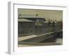 Christiansborg Palace from the Marmorbroen Bridge-Vilhelm Hammershoi-Framed Giclee Print