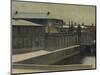 Christiansborg Palace from the Marmorbroen Bridge-Vilhelm Hammershoi-Mounted Premium Giclee Print