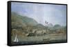 Christianstaed on Croxe Island, Today a District of the United States Virgin Islands.-null-Framed Stretched Canvas