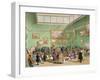 Christie's Auction Room, Aquatinted by J. Bluck-Thomas Rowlandson-Framed Giclee Print