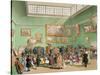 Christie's Auction Room, Aquatinted by J. Bluck-Thomas Rowlandson-Stretched Canvas