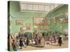 Christie's Auction Room, Aquatinted by J. Bluck-Thomas Rowlandson-Stretched Canvas