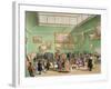 Christie's Auction Room, Aquatinted by J. Bluck-Thomas Rowlandson-Framed Giclee Print