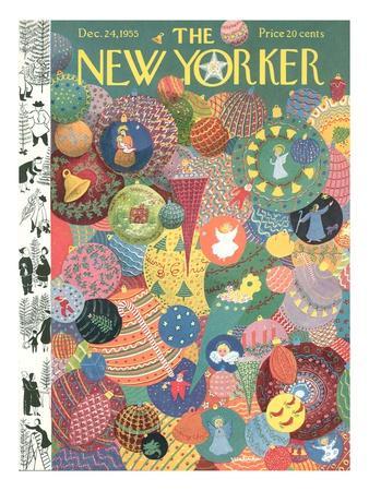The New Yorker Cover - December 24, 1955