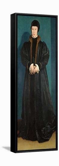 Christina of Denmark (1522-90) Duchess of Milan, Probably 1538-Hans Holbein the Younger-Framed Stretched Canvas