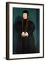 Christina of Denmark, Duchess of Milan in Mourning-Hans Holbein the Younger-Framed Art Print