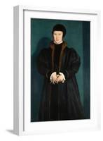 Christina of Denmark, Duchess of Milan in Mourning-Hans Holbein the Younger-Framed Art Print