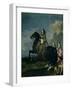 Christina of Sweden on Horseback-Sebastien Bourdon-Framed Giclee Print