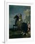 Christina of Sweden on Horseback-Sebastien Bourdon-Framed Giclee Print