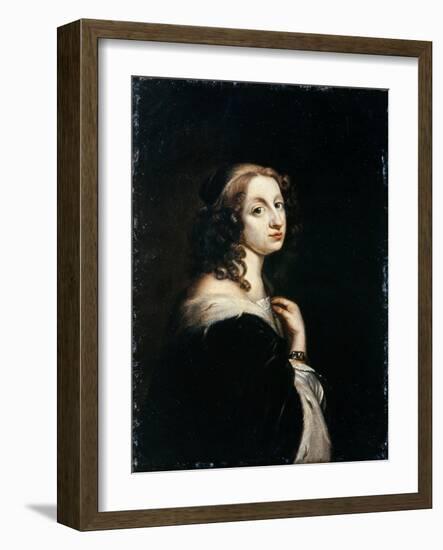 Christina, Queen of Sweden, c.1650-David Beck-Framed Giclee Print