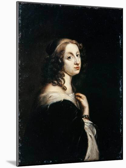 Christina, Queen of Sweden, c.1650-David Beck-Mounted Giclee Print