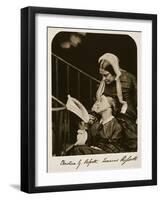 Christina Rossetti and Her Mother Frances Rossetti, 7th October 1863-Charles Lutwidge Dodgson-Framed Giclee Print