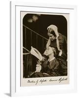 Christina Rossetti and Her Mother Frances Rossetti, 7th October 1863-Charles Lutwidge Dodgson-Framed Giclee Print